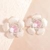 New Accessories Fashion Light Luxury Flower Earrings Premium Earrings Multi-layer Petal Ear Accessories Stud Earrings