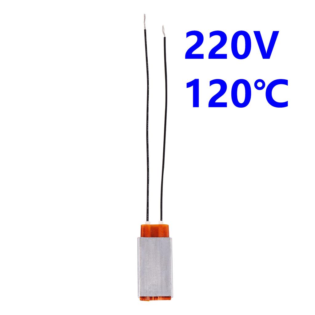 220V/12V 80-220 Degrees Celsius PTC Heaters Heating Element Hair Dryer Accessories Curlers Heater Poultry Incubator 1 Pc