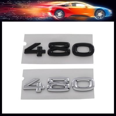 3D prémiové ABS 480 pro auto Blatník Kufr Zadní Kapota Samolepka Znak Odznak Nálepka