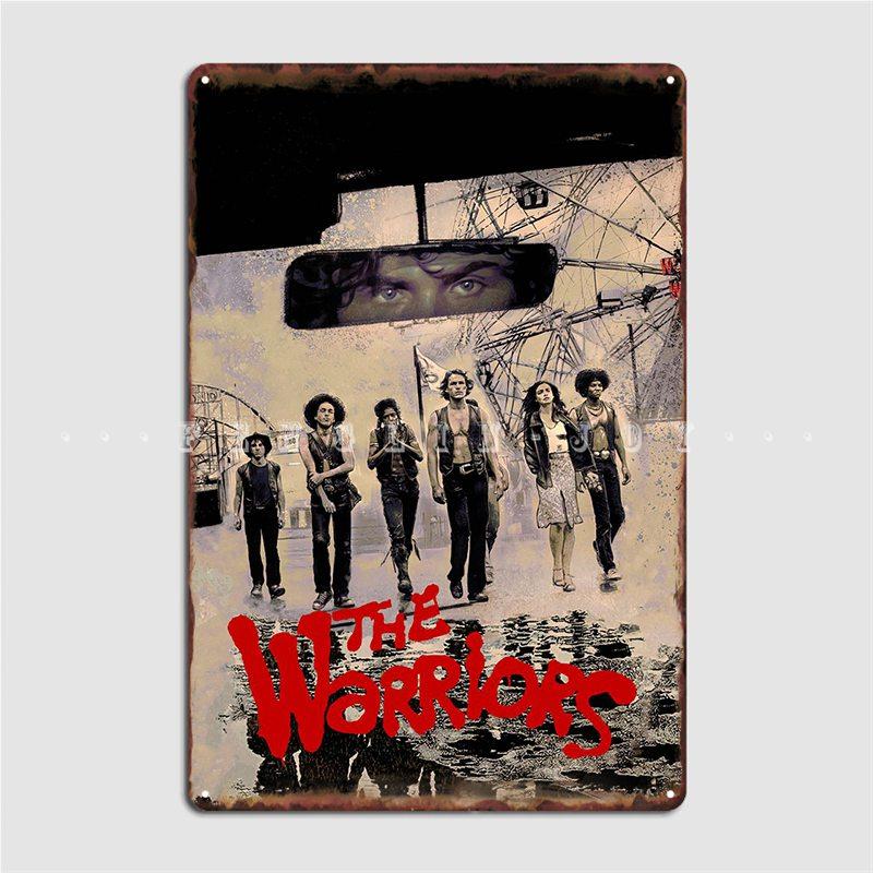 DORA Tin Sign The Coney Island Warriors Metal Plaque Poster Pub Pub Garage Design Plaques Tin Sign Poster 20x30cm(7.8x11.8inch)