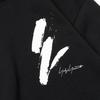 New Era X Yohji Yamamoto Collaboration FW23 Fleece Loose Fit Long Sleeve Hoodie Unisex Hoodies Black 13747699