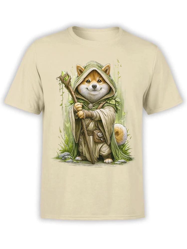 Forest Mage Shiba Inu TShirt Unisex S