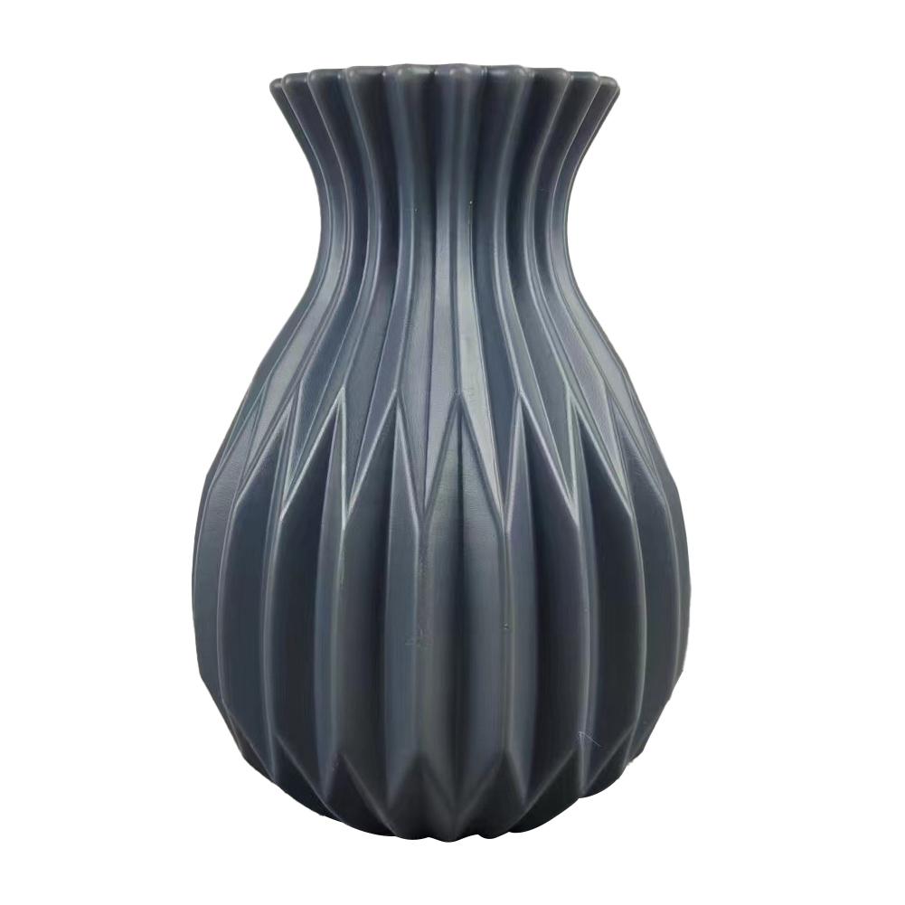 Imitation Ceramics Plastic Vase Creative Flower Arrangement Decoration