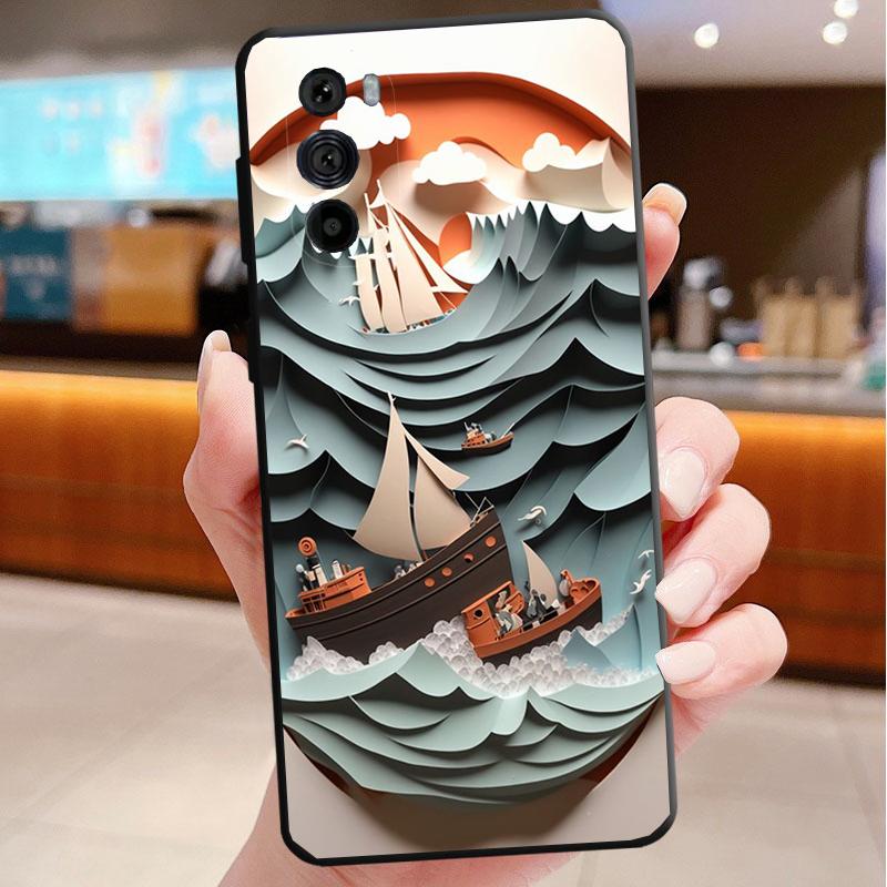 Landscape Phone Case For Motorola Edge 60 50 40 Pro 60 50 40 30 Ultra Neo Fusion Moto G Play G Stylus G Carcasas