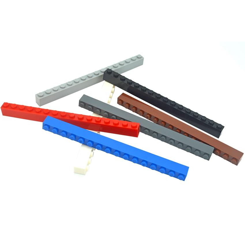 10 Stück Bausteine 1x16 Noppen 2465 Dicke Figurensteine Pädagogisch Kreativ Größe Kunststoff DIY Zubehör Kompatibel Alle Marken
