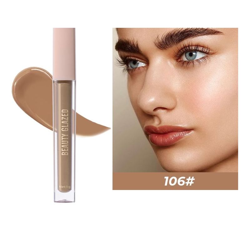 BEAUTY GLAZED - Langanhaltender leichter flüssiger Concealer - 6 Farbtöne