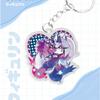 Acrylic Key Buckle for Helluva Boss Moxxie Millie Stolas Beelzebub Stella Anime Theme Acrylic Creative Keychain Pendant Gift