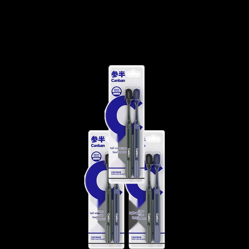 

Canban Wide Head Soft Bristle Toothbrush