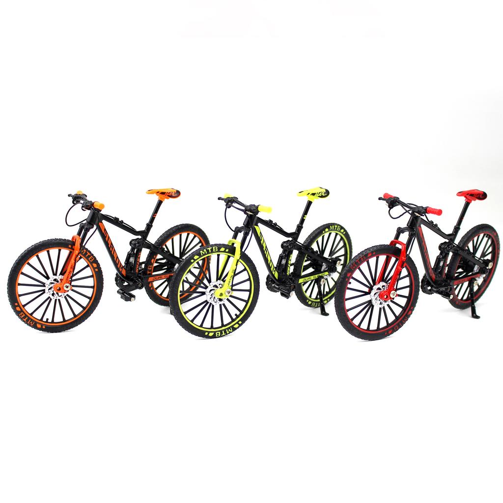 1:10 Scale Mini Alloy Bicycle Diecast Model Mountain Miniature Metal Bike Racing Toy Simulation Collection Toys for boys