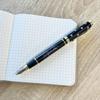 Sanrio Kuromi Fountain Pen IP634147 with Cartridge and Ink Fine Point Converter, Color Blue-Black,