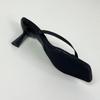 Fashion Golden Big Size Female Casual Footwear Slides Ladies Heels Slippers Shoes Fashion Shallow Women Heeled Sandals Slippers Silver