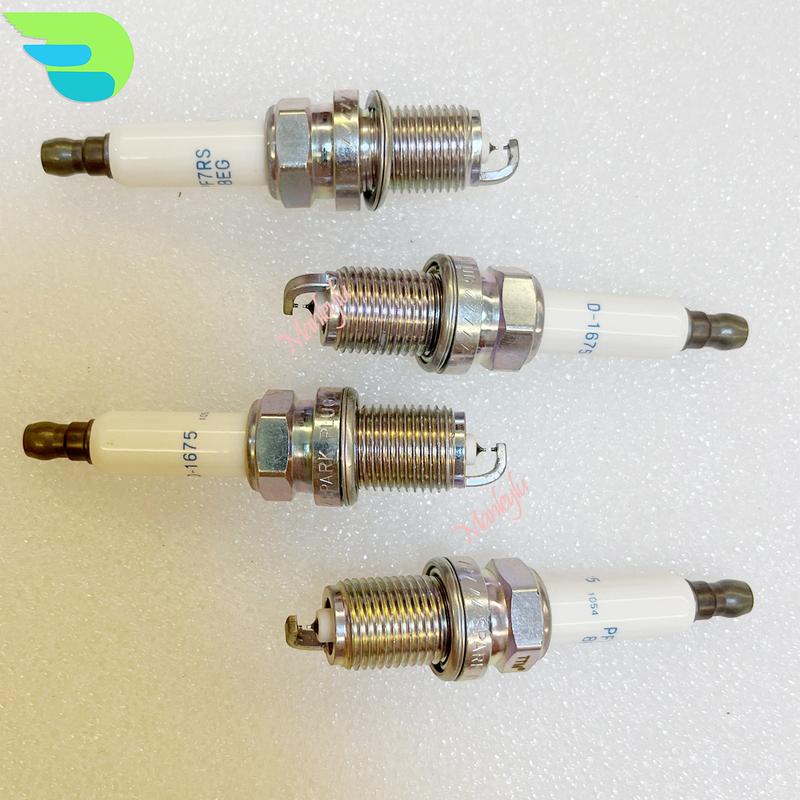 4pcs Dual Iridium Spark Plug D-1675 For PFR7S8EG 06H905601A FR5KPP332S DR14YP RC6WYPB3 PK22PR8 101905631H Z347