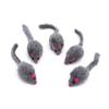 Plush Grey Plush Mouse Cat Toy Soft Long-haired Tail Mice Toys  Relieve Boredom