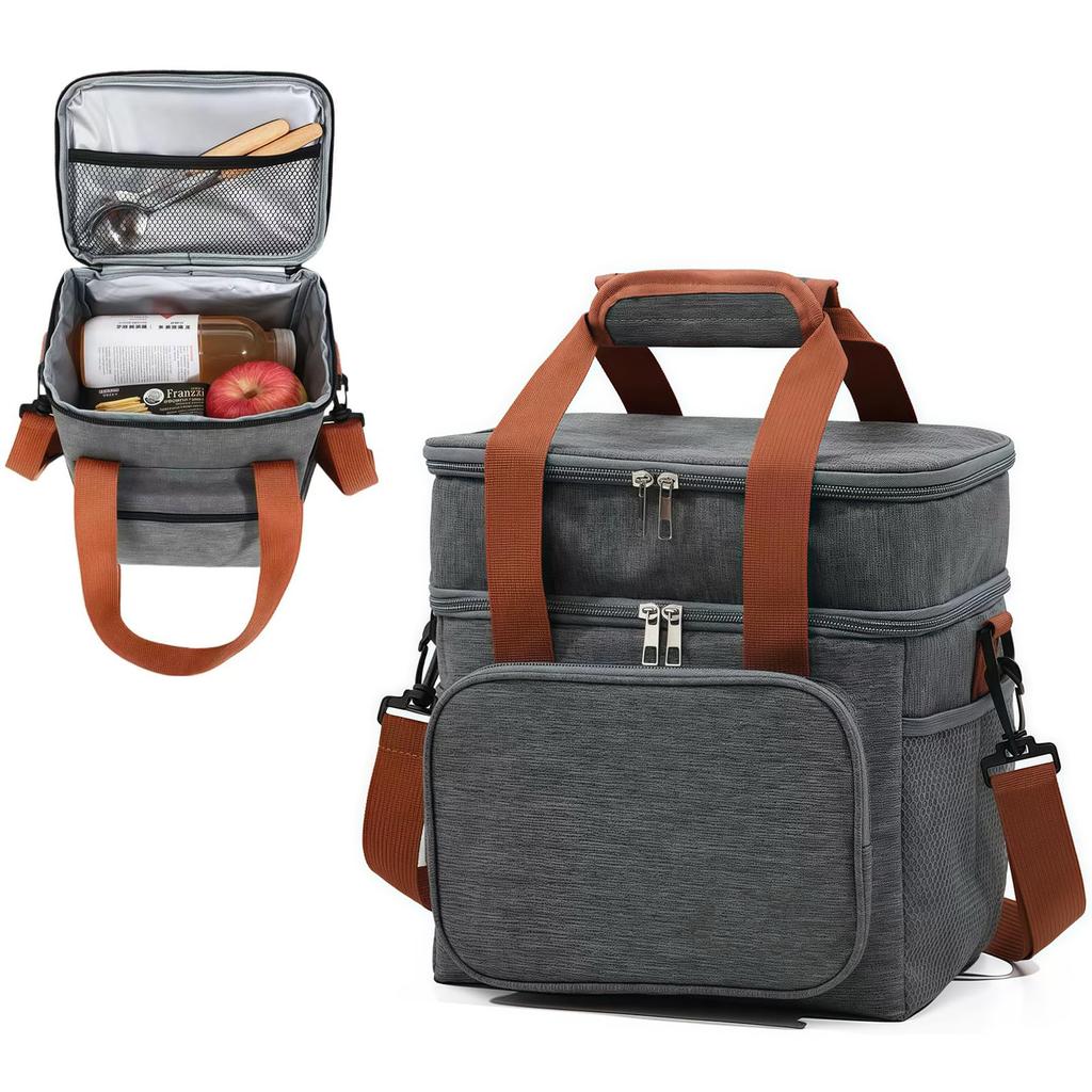 Doyime Soft Cooler Insulated Cooler Bag for Large Abrasion Cold and Heat Can Be Carried by Hand or Over the Perfect for Cherry Blossom Bag,