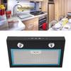 12V Cooking Range Hood 3 Speed Adjustable with Touchable Screen LED Light for RV Camper Kitchen