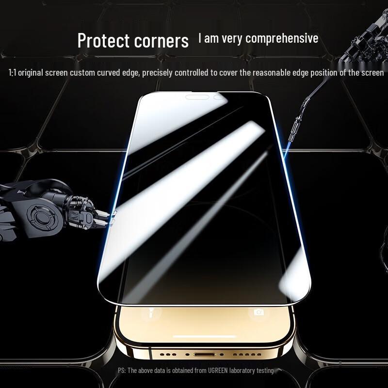 UGREEN iPhone 13 Pro Max Privacy Tempered Glass Screen Protector