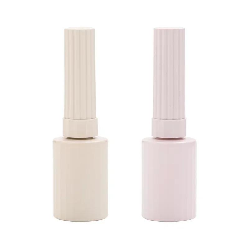 Hot 10pcs/set 12ml Empty Nail Polishing Bottle Nail Gel Empty Bottle with Brush Glass Empty Blending Bottle Touch-up Container