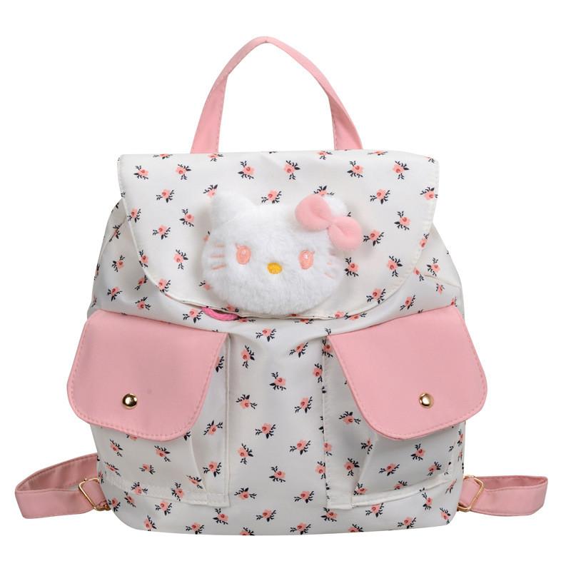 Girls Canvas Backpack With Breathable Nylon Material For Daily Use And School Commute