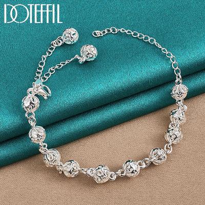 Beaded Bracelet Party 925 Sterling Silver Fashion Jewelry