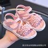 Girls' Sandals for Infants and Toddlers, Summer Non-Slip, for Girls, Babies, Students, Princess Style, Direct Supply, Soft Sole