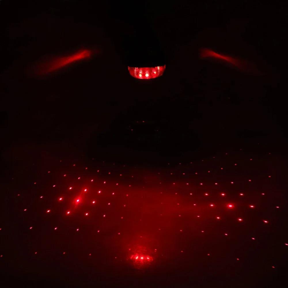 Avertissement de sécurité Feu arrière de vélo LED super lumineux Veilleuse Cyclisme Feu arrière Accessoires de vélo