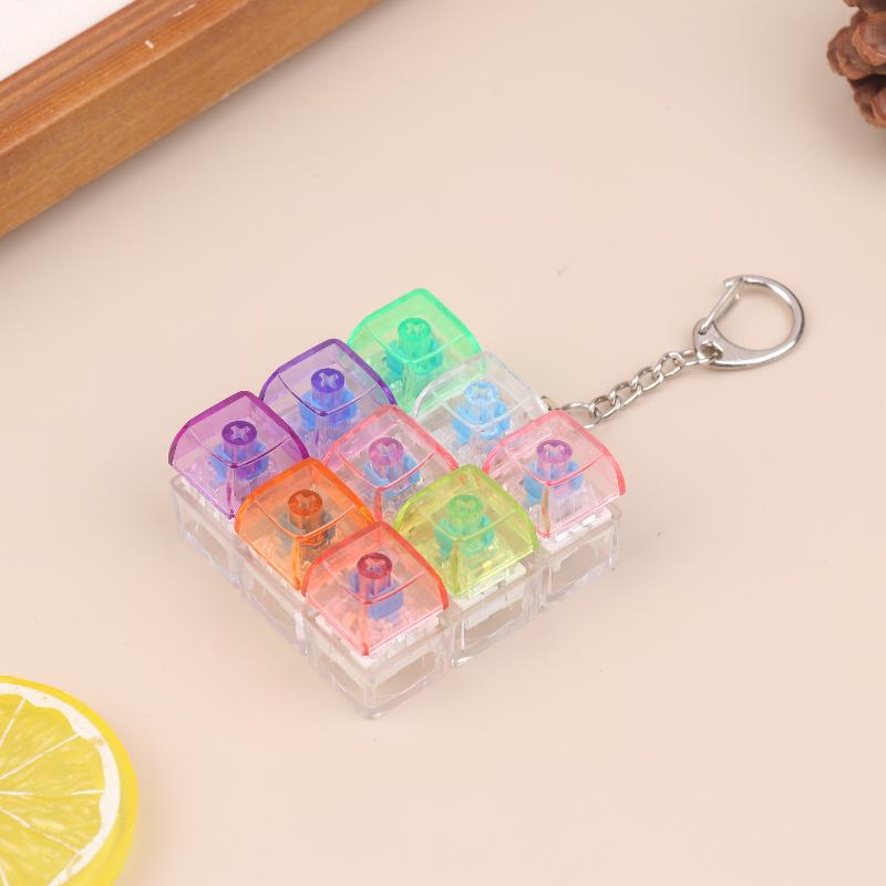 Spherical Square Keyboard Key Fidget Toy For Adults Stress Relief Decompression Office Table Toy