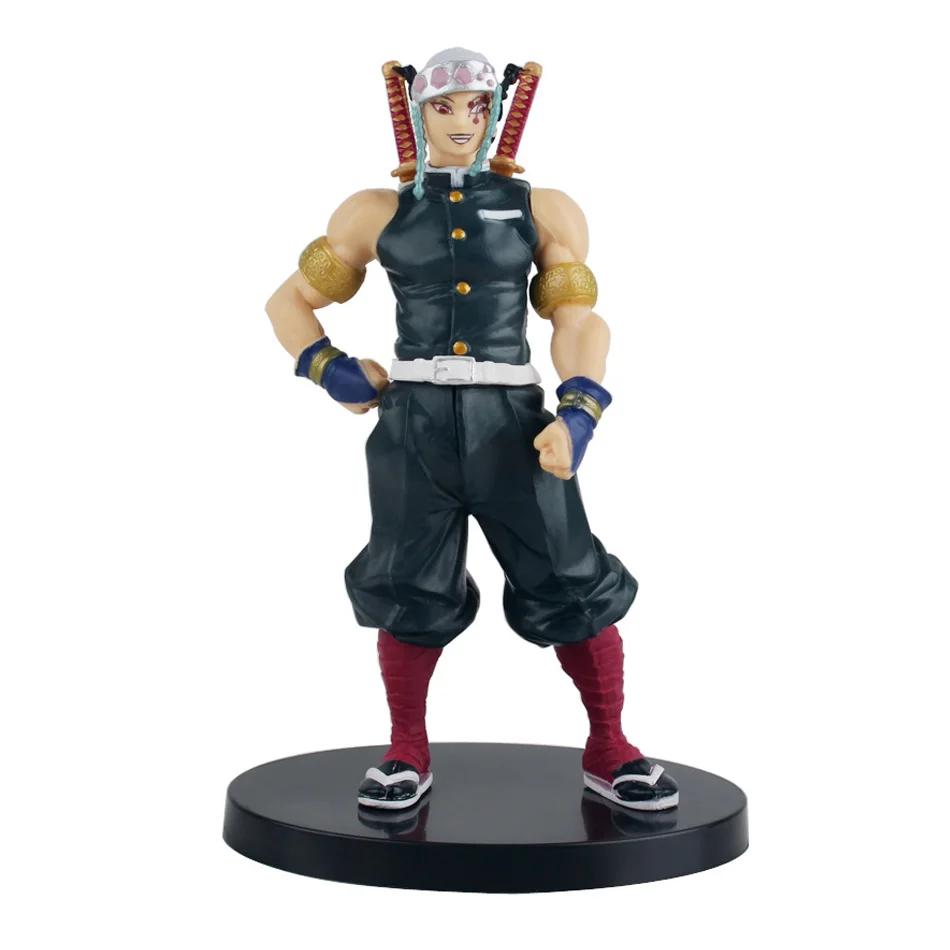 16 Anime Devil Killer Ghostbusters Character Kamado Tanjirou Action Character Agatsuma Zenitsu Nezuko Warrior PVC Model Toys