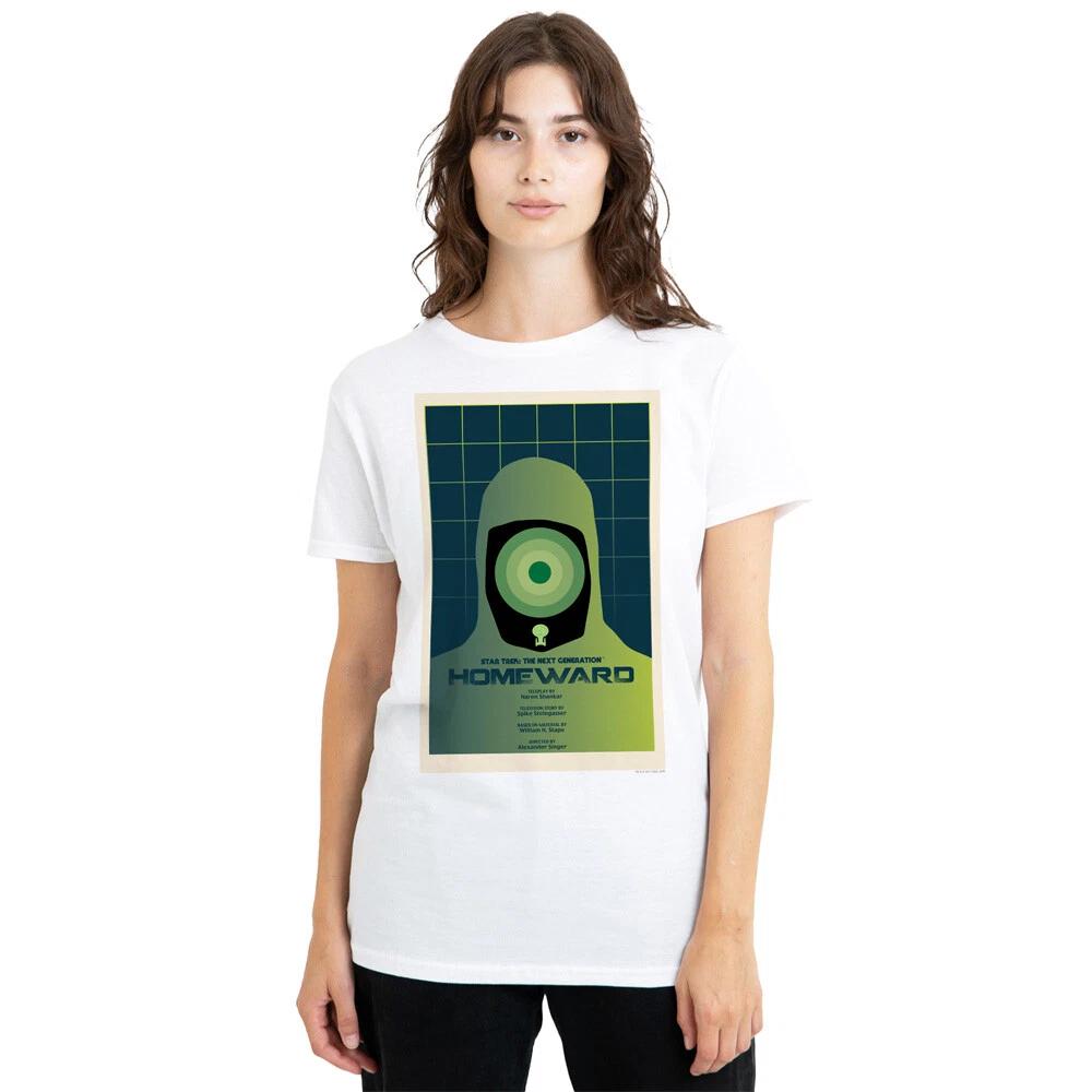 Star Trek TNG Season 7 Episode 13 Ladies T-Shirt S-2XL, White L