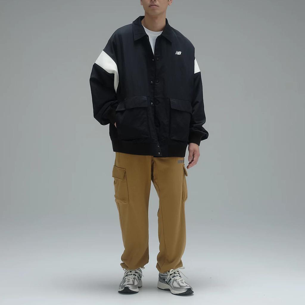 New Balance New Balance MET24 FW24 Jackets & Coats Unisex Black White AMJ45028-BK