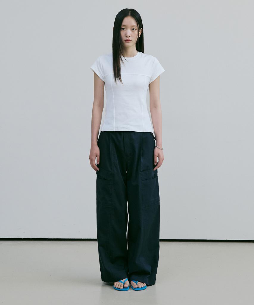 Beleudeunua Mono Cargo Pants (Navy)