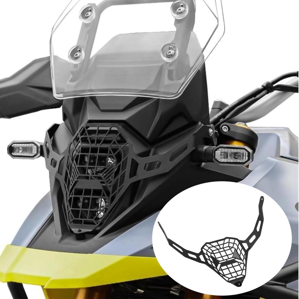 HRuizq Headlight Guard Stone Guard for Suzuki V-Strom 800DE (2023-2025) and V-Strom 800 (2025)