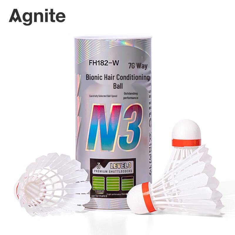 Deli Angnet FH182-W Bionic Nylon Badminton Shuttlecocks