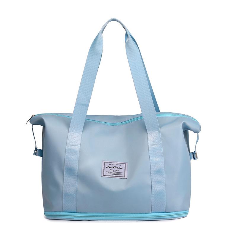 

Спортивная сумка для фитнеса на короткие дистанции, дорожная сумка для влажного и сухого разделения, складная сумка, сумка для посадки, сумка для хранения багажа на открытом воздухе 12