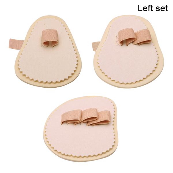 1/2/3pcs Toe Straightener Pad Splint Set Foot Care Tool Hallux Valgus Adjuster Bandage Feet Toe Separator Support Foot Pads