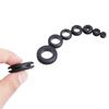 200pcs Black Universal Car Rubber Grommet Assortment Set Black Electrical Wire G