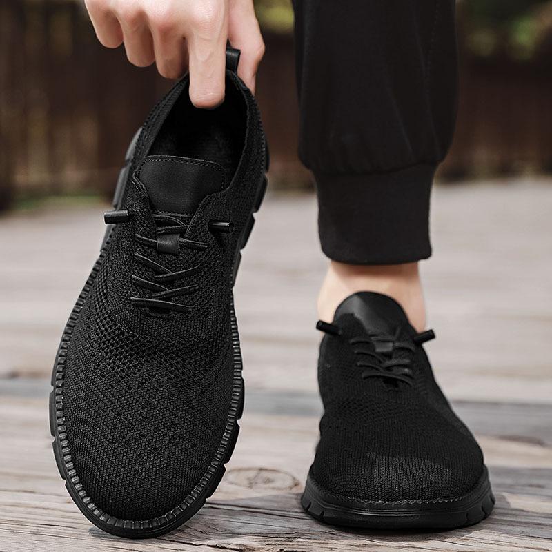 Breathable Mesh Comfortable Men's Shoes Lightweight New Summer Casual Fashionable Versatile Breathable Sports Style Leisure