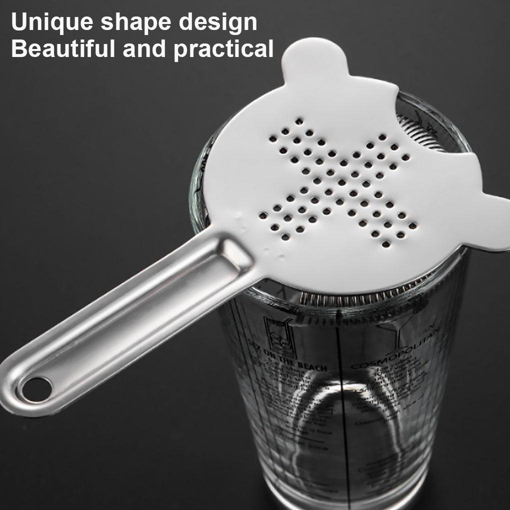 Cocktail Strainer Stainless Bar Ice Filter Professional Bartender Shaker Drinks Colander