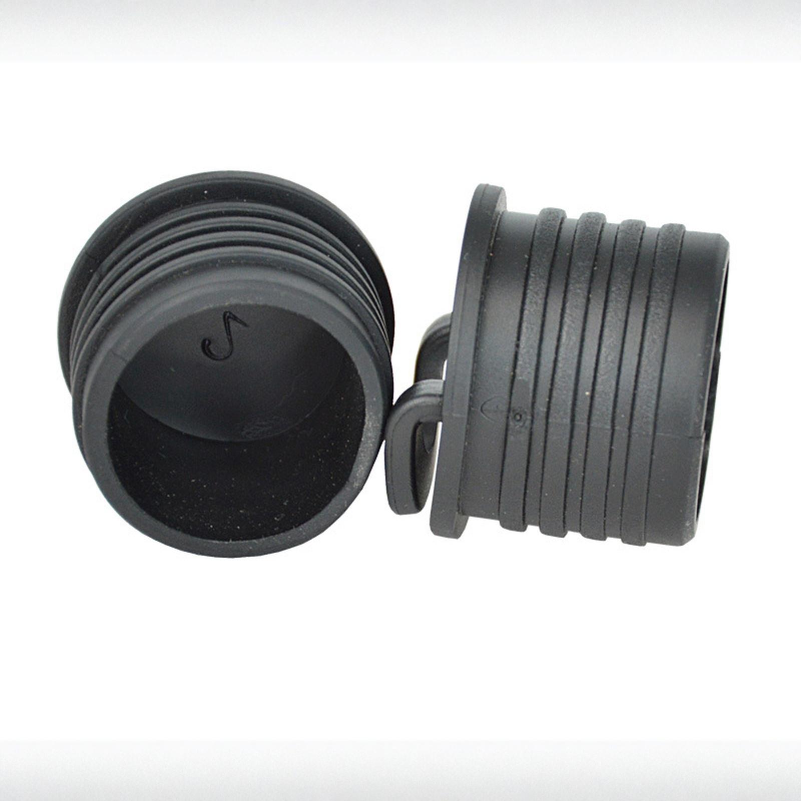 

652F 4 Pcs Kayak Scupper Plug Holes Stopper Bung with Handle Rubber Scuppers Stopper Plugs Universal Kayak Plugs One Size чёрный