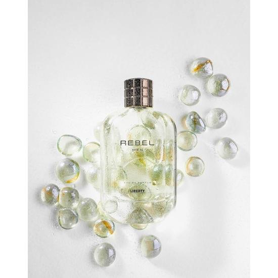 Liberty Luxury Rebel Eau De Parfum Flüssigkeit für Männer Lang anhaltende aromatische & maskuline Noten Premium-Duft Hergestellt in Frankreich 100ml