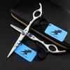Black And White, Lacquered Gemstones, Three-Tooth Sword Back Hair Scissors, Flat Scissors, Tooth Scissors, Thin Scissors