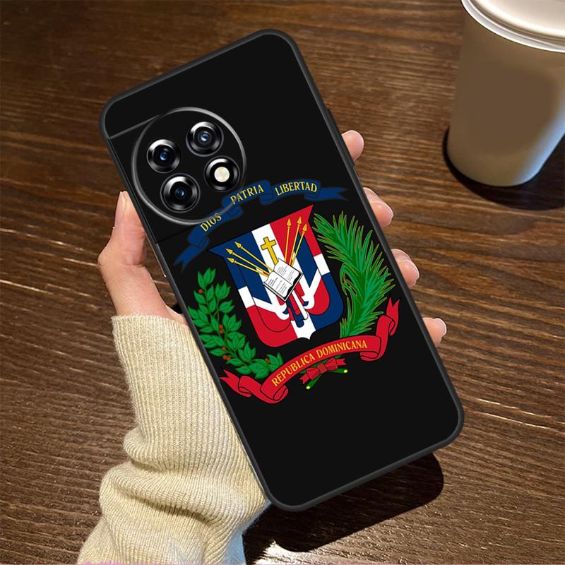 Dominican Republic Flag For OnePlus 15R 13 12 11 9 Pro 12R 13R 10T 13T Case For OnePlus Nord 5 CE 2 3 4 Lite N20 N30