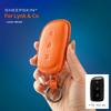 For LYNK CO Z20 2025 Goatskin Car Key Bag Case Wallet Holder Key Cover Key Chains For LYNK&CO Z20 Car Accessories