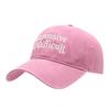 Hot-selling Trendy Brand Fashion Soft Top Letter Embroidered Baseball Cap Women's Trendy Washed Retro Casual Sports Hat
