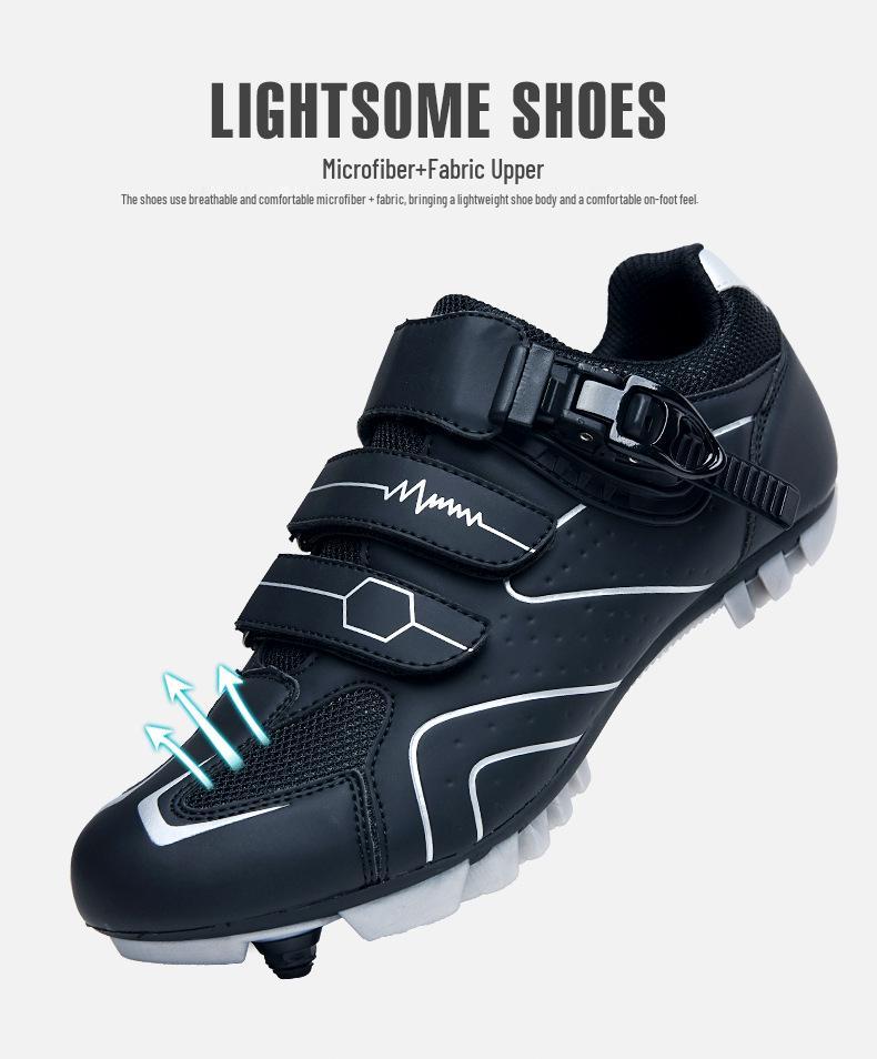 Spring/Summer Men's & Women's Clipless Cycling Shoes - Mountain, Road & Spin Bike Shoes with Hard, Wide Sole