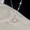 Planet Necklace Light Luxury Niche Collarbone Chain Birthday Gift For Girlfriend Gift Premium Durable Quality Useful