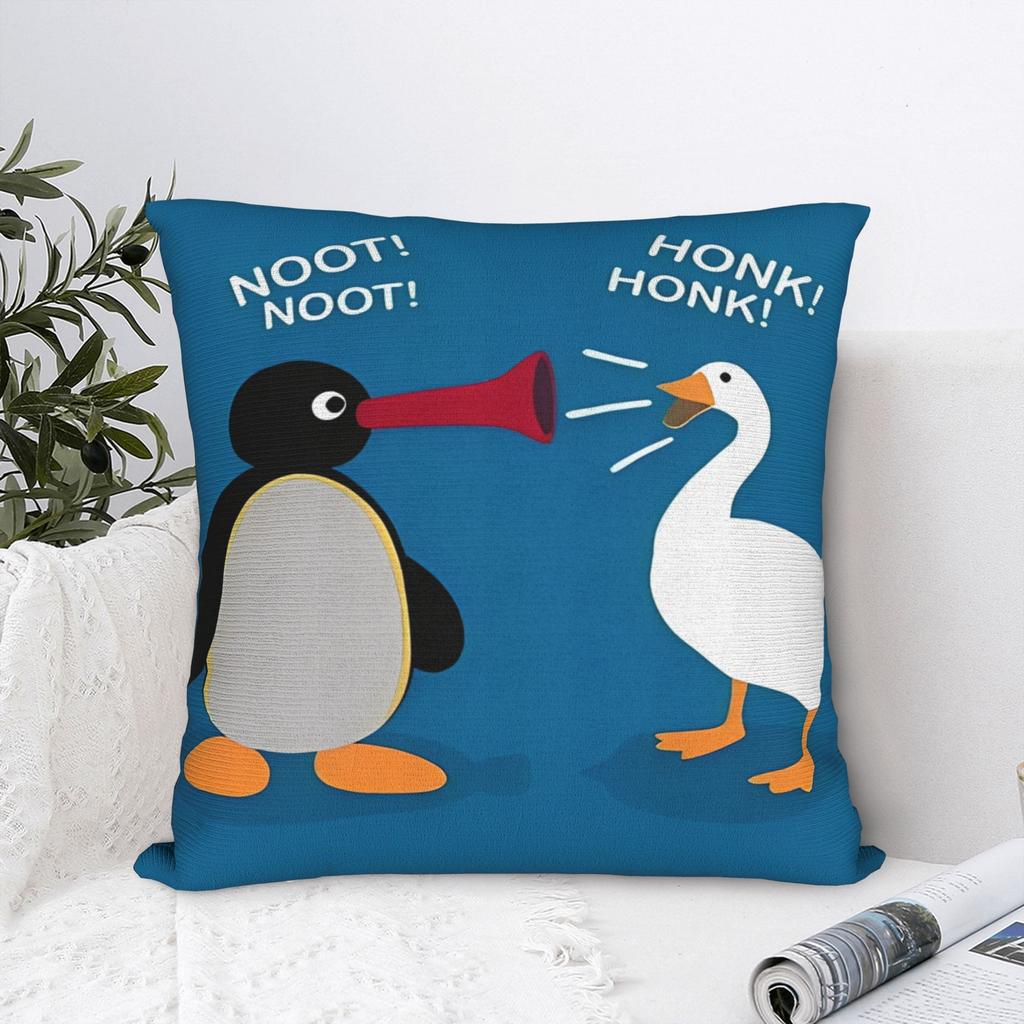 Poszewka na poduszkę Pingus Kawaii Poszewka na poduszkę Poszewki z nadrukiem Na sofę Wystrój domu