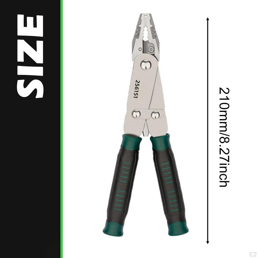 Abisolierzange Schneiden Umklappen Dualuse Professionelles Mehrzweck-Elektrowerkzeug Komfortabel