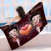 Anime B-Bettys B-Boops Microfiber Beach Towel Absorbent Quick Dry Soft Yoga Swimming Resort Mountain Climbing Towel