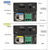 Mini 4K for HD MI&RS232 Extender Industrial Optical Fiber Ethernet Switch with External Audio HD-MI Fiber Optic Media Converter