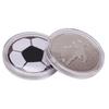 1PC Soccer Flip Coin Football Judge Referee Toss Coin Tool with Plastic Case